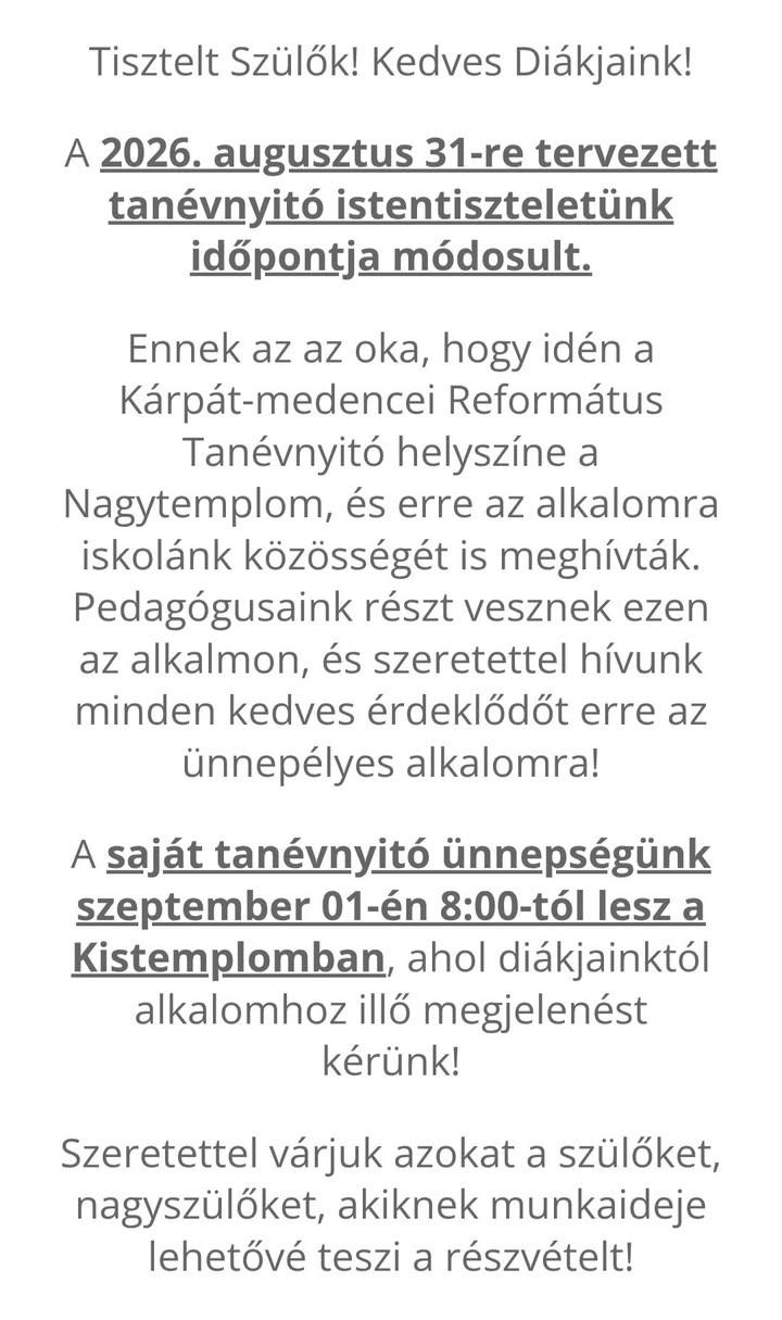 Debreceni Református Kollégium Dóczy Gimnáziuma